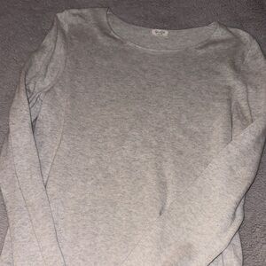 Brandy Melville Soft Heather Gray Sweater